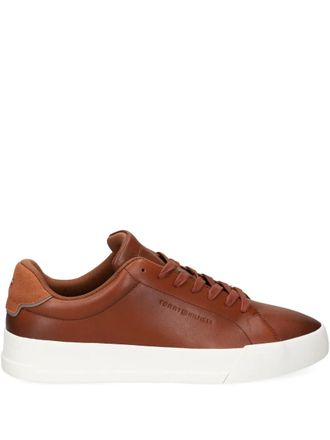 Tommy Hilfiger Iconic leather sneakers - men - Leather/Rubber/Leather - 42 - Brown