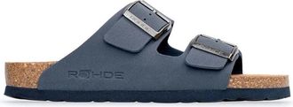 Rohde Blauwe damessandaal- comfortabel en stijlvol - Dames - Sandalen - Blauw - 35 EU - Schoenen