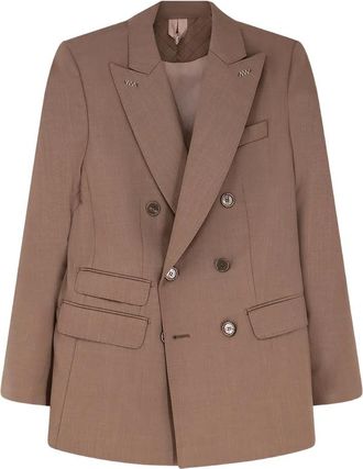 Pianoforte di Max Mara Double-breasted Cupola Blazer