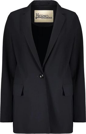 Herno Elegant Classic Jacket - Dames - Blazers - Blauw - S - Jassen