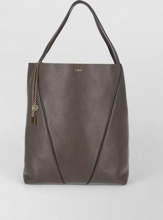 Chlo&eacute; shoulder bag chain detail double handles