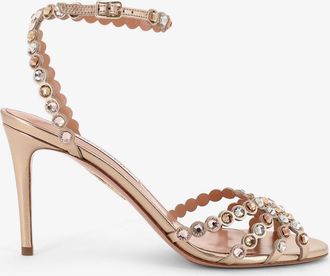 Aquazzura Sandali Tequila con dettaglio cristalli - AQUAZZURA - gender_Woman