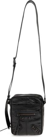 Balenciaga Messenger Bags, male, Black, Size: ONE SIZE Le City Shoulder Bag