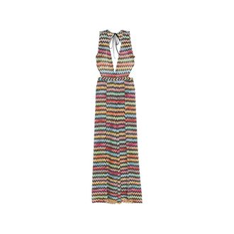 Missoni Zigzag-knit Cut-out Jumpsuit