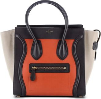 Celine Luggage Bag Smooth Leather Micro tote bag - Veelkleurig