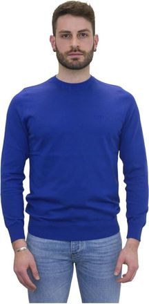 Barbour Ronde Hals Gebreide Kleding - Heren - Ronde hals truien - Blauw - 2XL - Truien & Vesten