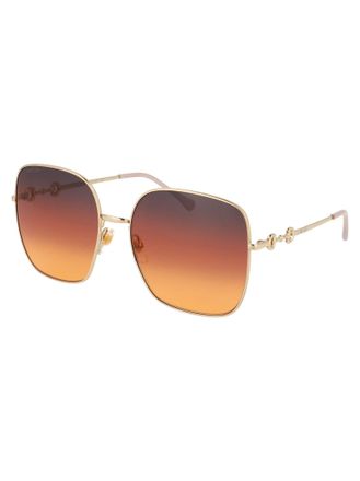Gucci GG0879S Gradient Lens Sunglasses - Gold
