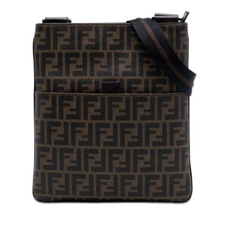 Fendi Pre-owned Fendi Zucca Spalmati Crossbody Unisex N3FRGL62XF8IGYSD