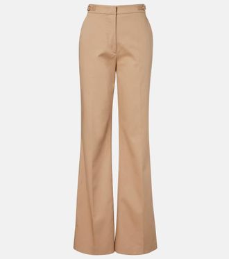 Gabriela Hearst Vesta cotton flared pants