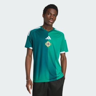 adidas Mens adidas Northern Ireland 26 Home Jersey