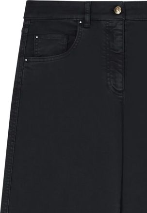 Giorgio Armani Jeans con design a cinque tasche - Nero