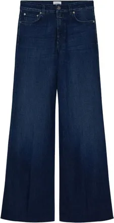Closed Blue Wide High Rise Jeans