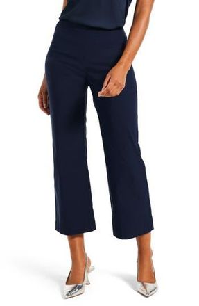 Nic+Zoe Wonderstretch Wide Leg Pull-On Pants in Dark Indigo at Nordstrom Rack, Size 14