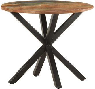 vidaXL Side Table 68x68x56 cm Solid Reclaimed Wood vidaXL