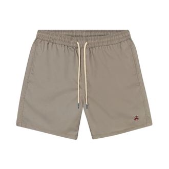 Brooks Brothers Costume da bagno a tinta unita - - Swimwear - Uomo - Beige - S