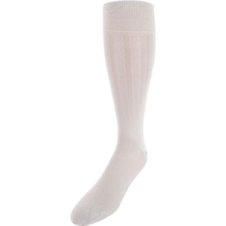 Trafalgar Store Jasper Mercerized Cotton Ribbed Mid-Calf Solid Color Socks in Tan at Nordstrom