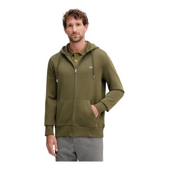 GANT Hoodies & sweatvesten, Heren, Groen, S, Zip-throughs