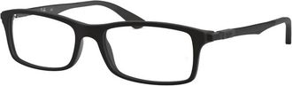 Ray-Ban Unisex Rx7017 Glasses In Matte Black