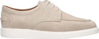 Stefano Lauran Schoenen, Heren, Beige, 42 EU, Leer, Star 10 Veterschoenen