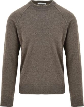 FILIPPO DE LAURENTIIS Sweater Y24195 - Heren - Ronde hals truien - Bruin - S - Truien & Vesten