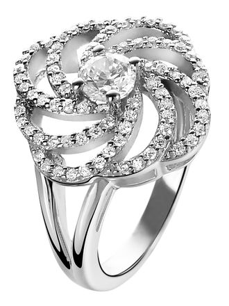 Orphelia Dames 925 Sterling Zilveren Ring - Zilver ZR-3892