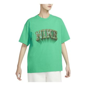 Nike Check Logo T-Shirt Green FB2736-324