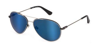 Police SPLL11 OCTANE 8 K07B Mens Sunglasses Black Size 62