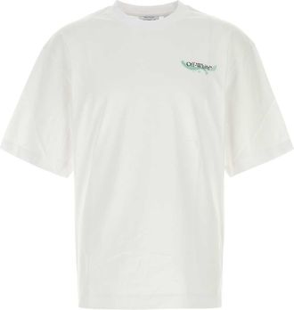 Off-white White Cotton T Shirt