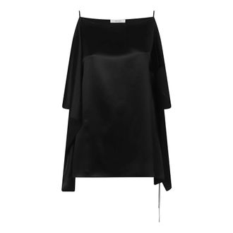 The Row Dames, Blouses & Shirts, Zwart, Maat: XS Zijde