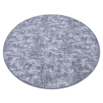 RugsX Rugsx - Alfombra Solid C&iacute;rculo Gris 90 Hormig&oacute;n Grey Circulo 170 Cm