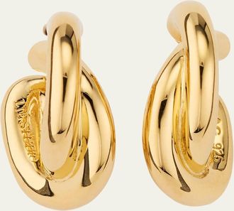 LIÉ STUDIO The Diana 18K Gold Plated Statement Earrings