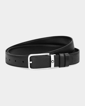 Montblanc Reversible Leather Belt