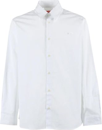 Diesel Formal Shirts, male, White, Size: XL S-Simply-Gsbh Shirt