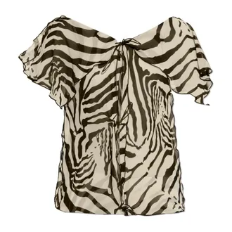 Iro Blouses, female, Beige, Size: XS Tahice Top