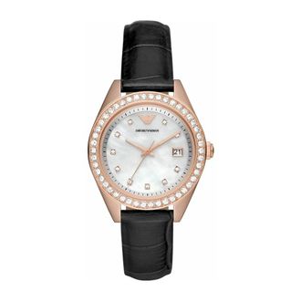 Emporio Armani Dames, Accessoires, Zwart, Maat: ONE Size Leer