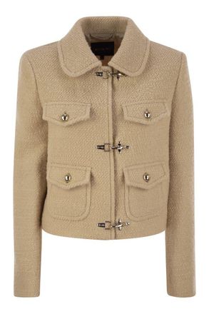 Fay 3-Hook Wool Jacket
