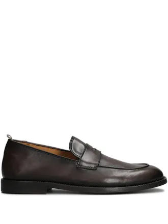 Officine Creative leather loafers - Brown