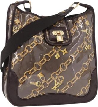 Louis Vuitton Pre-owned Vintage Monogram Canvas Schoudertas - Dames - Vintage Schoudertas - Bruin - ONE Size - Leer - Vintage