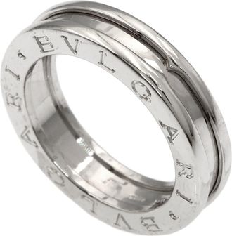 Bulgari White Gold (18K) Band Ring (Pre-Owned)