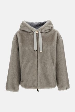 Herno Bomber In Pelliccia Sintetica