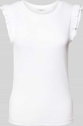 Marc O'Polo Denim Marc OPolo Denim Slim Fit Top aus Baumwoll-Mix in Weiss, Größe XL