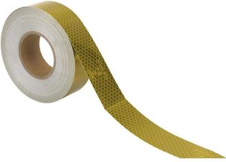 cofan Rollo Retroreflectante Continuo - 50m Blanco, Cinta Adhesiva Reflectante V23 Destinada Para El Marcaje De Contorno De Veh&iacute;culos Pesados Como Camiones 