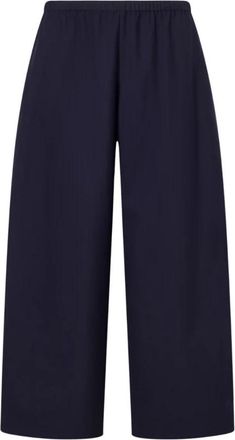 Khaite Roma Pant - Dames - Wijde Broeken - Blauw - L - Broeken