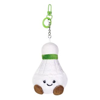 Generic Badminton Shuttlecock Plush Toy, Keychain Plush Charm, Small Plush Keychain, Soft And Adorable Design, Compact And Lightweight, Ideal For Boys And Gir