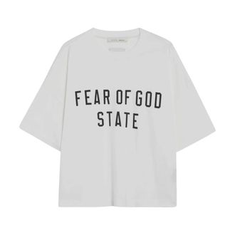 Fear of God Mujer, Camisetas, Blanco, Talla: XS