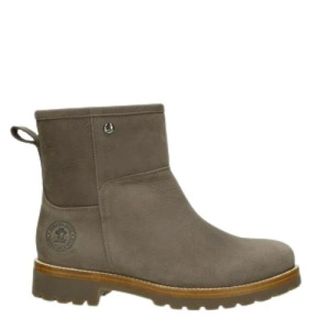 Panama Jack Grace B7 Enkellaars - Dames - Schoenen - Grijs - Maat: 38 EU Leer