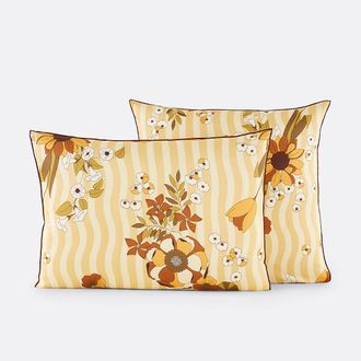 La Redoute Interieurs Kussensloop in katoensatijn, Solanne