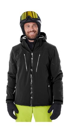 Killtec Skijacke KILLTEC KSW 50 MN SKI JCKT, Herren, Gr. XXL, schwarz, Obermaterial: 84% Polyamid, 16% Elasthan;Futter: 100% Polyester;F&uuml;llung: 100% Polyester