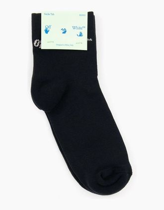 Off-white Mens Off White Slanted Off Logo Low Socks Black/White - Black/Multi - Size: One size/2.5/9.5/3/10/3.5/15/8.5/15.5/9/16/13.5/7/14/7.5/14.5/8