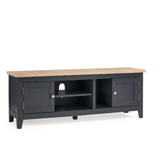 Julian Bowen Bordeaux Tv Unit Dark Grey 1.5m - Julian Bowen | TJ Hughes